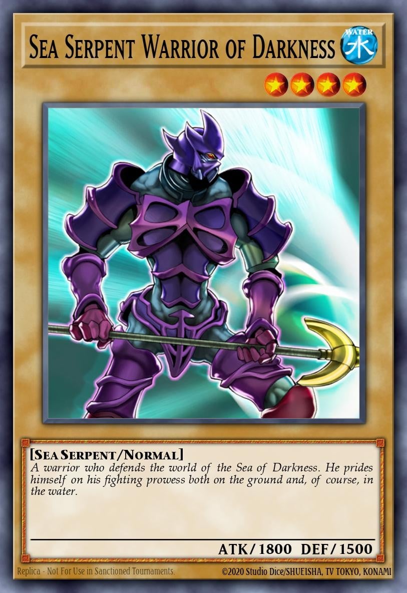 Sea Serpent Warrior of Darkness - Image 1