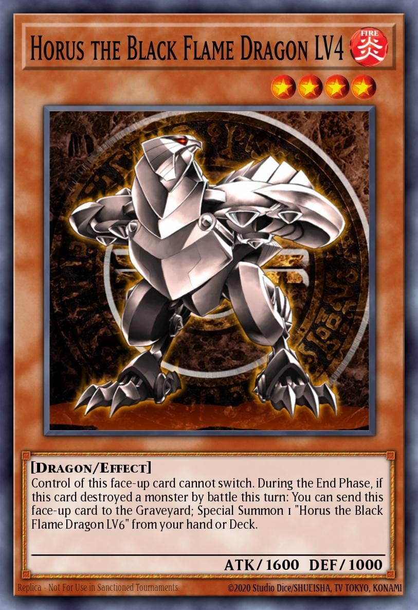 Horus the Black Flame Dragon LV4 - Image 1