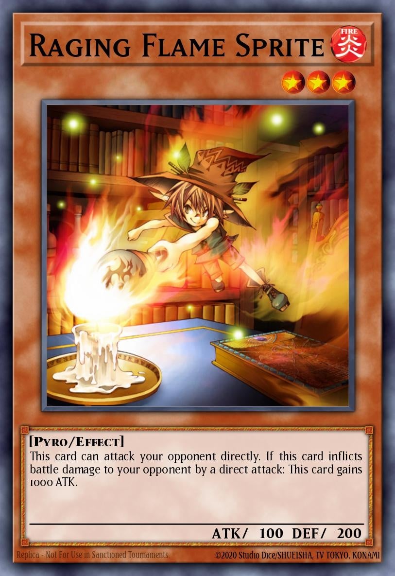 Raging Flame Sprite - Image 1