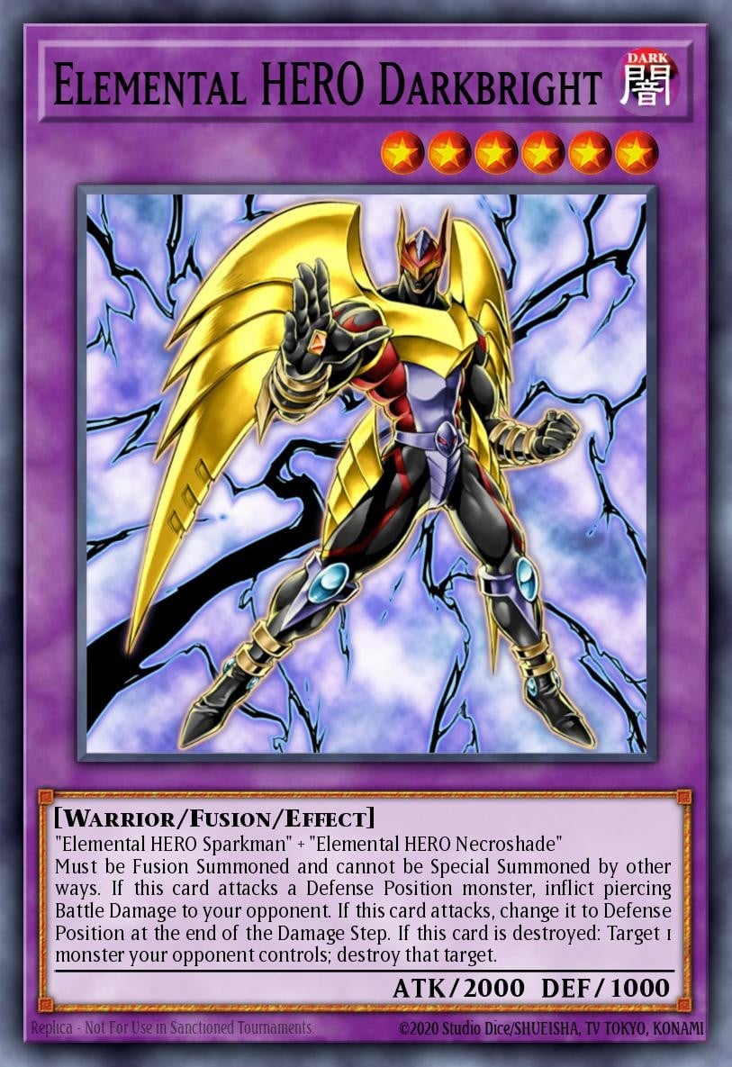 Elemental HERO Darkbright - Image 1
