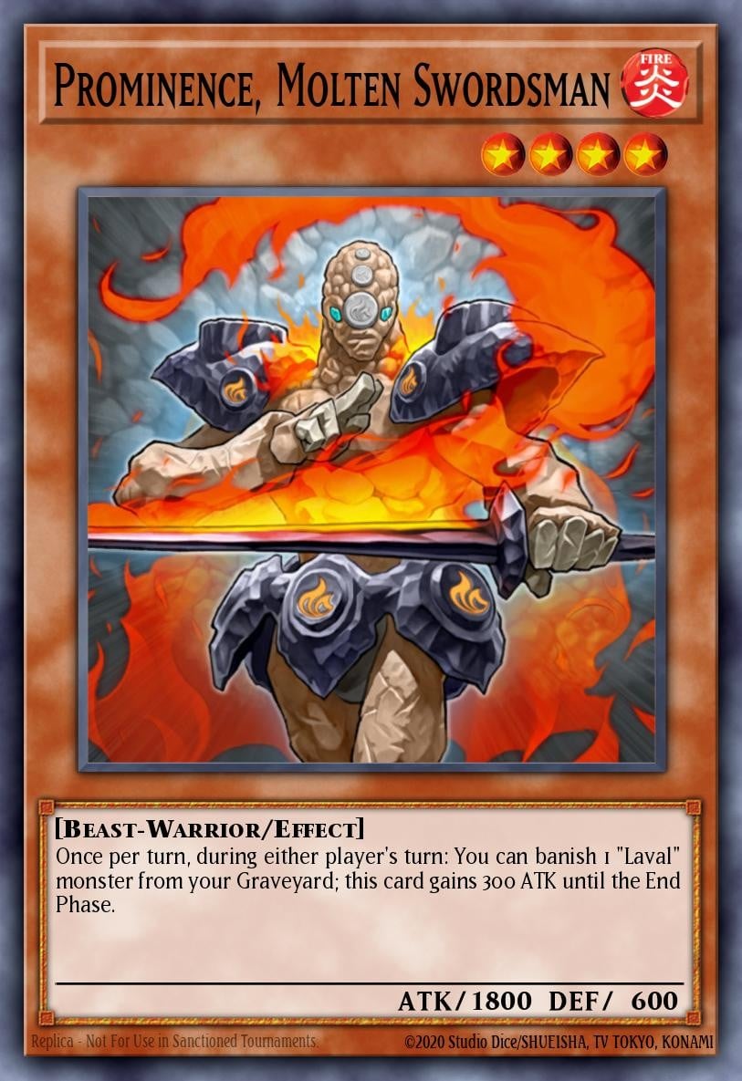 Prominence, Molten Swordsman - Image 1