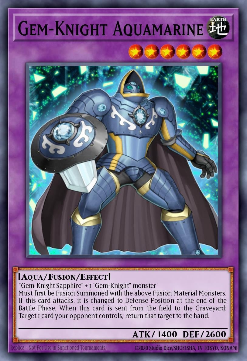 Gem-Knight Aquamarine - Image 1