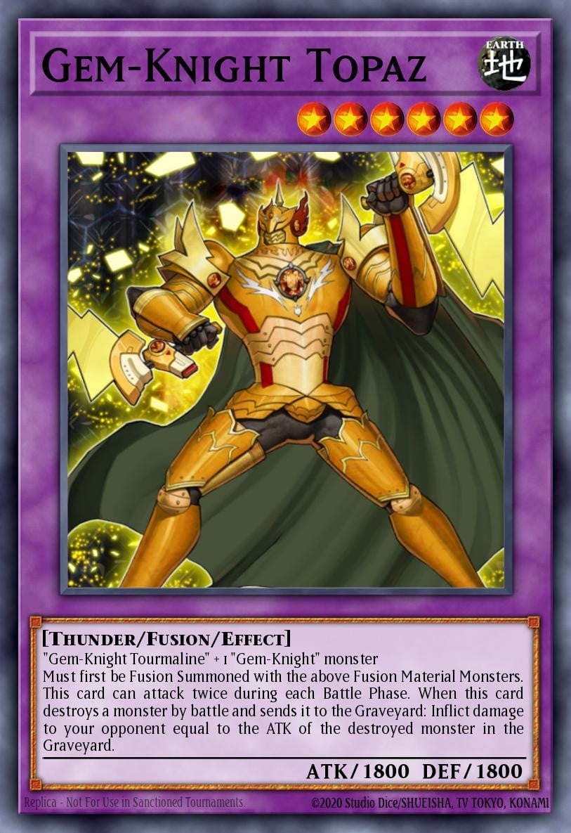 Gem-Knight Topaz - Image 1
