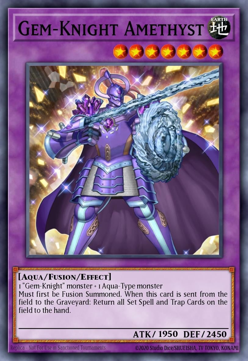 Gem-Knight Amethyst - Image 1