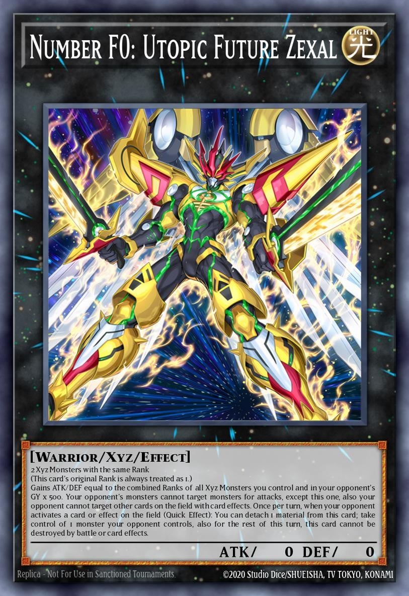 Number F0: Utopic Future Zexal - Image 1