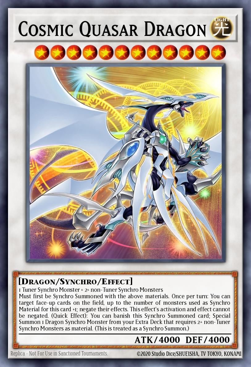Cosmic Quasar Dragon - Image 1