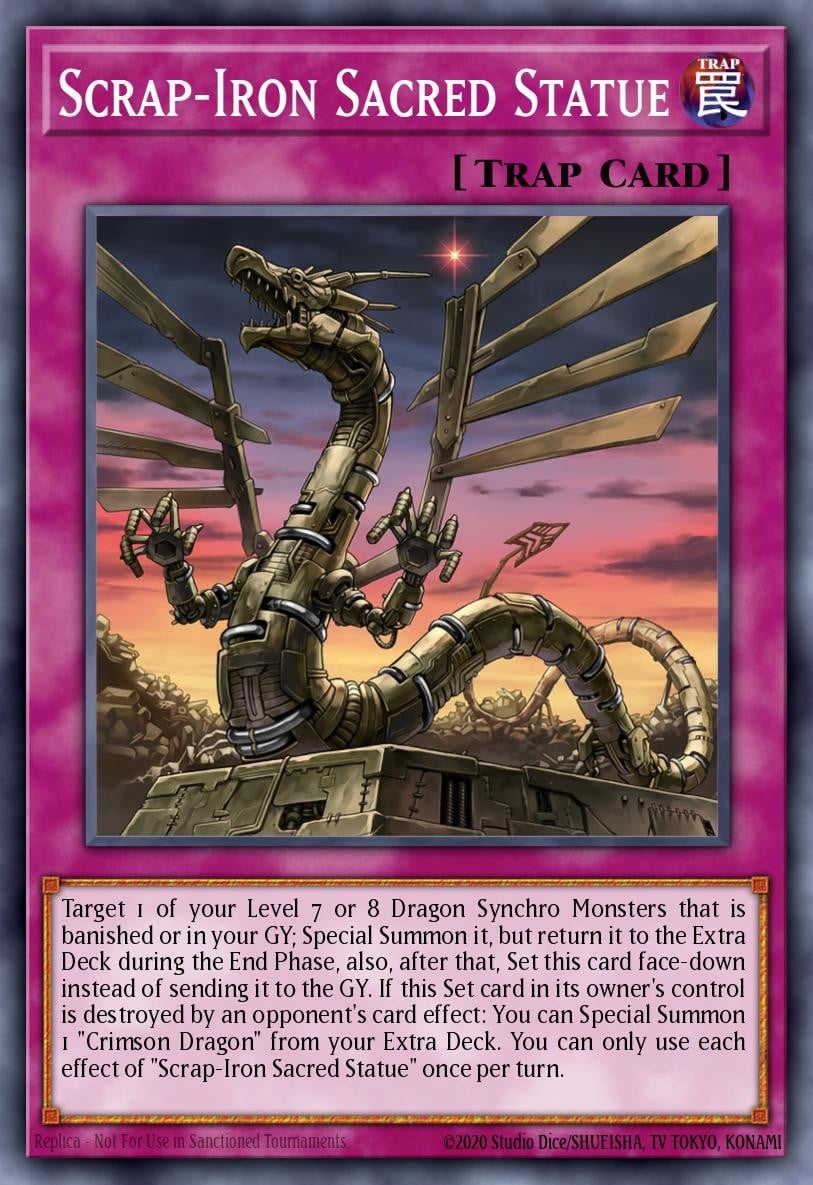 Scrap-Iron Sacred Statue - Image 1