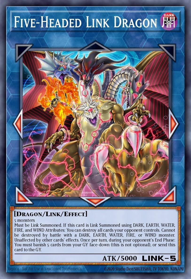 Five-Headed Link Dragon - Image 1