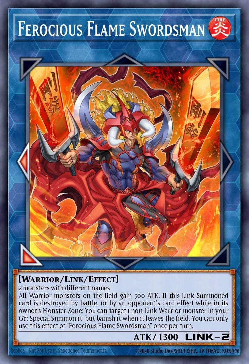 Ferocious Flame Swordsman - Image 1