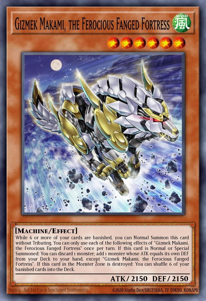 Gizmek Makami, the Ferocious Fanged Fortress - Image 1