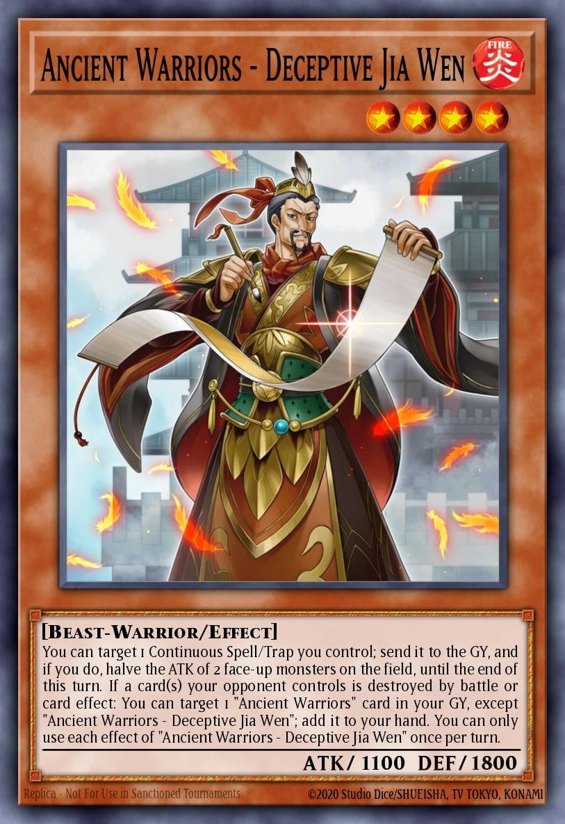Ancient Warriors - Deceptive Jia Wen - Image 1