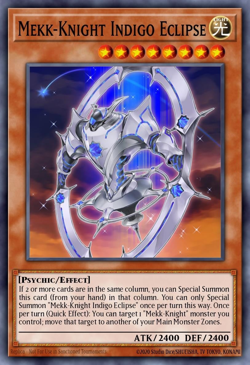 Mekk-Knight Indigo Eclipse - Image 1
