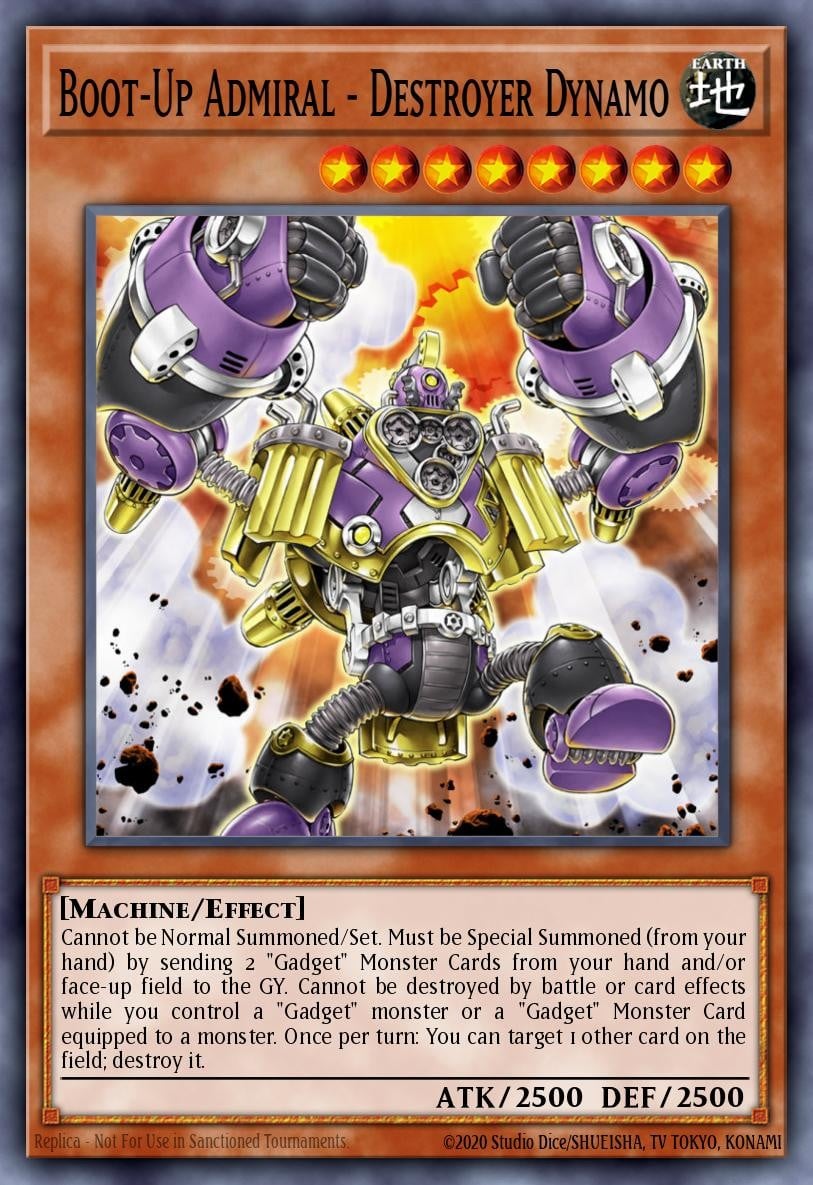 Boot-Up Admiral - Destroyer Dynamo - Image 1