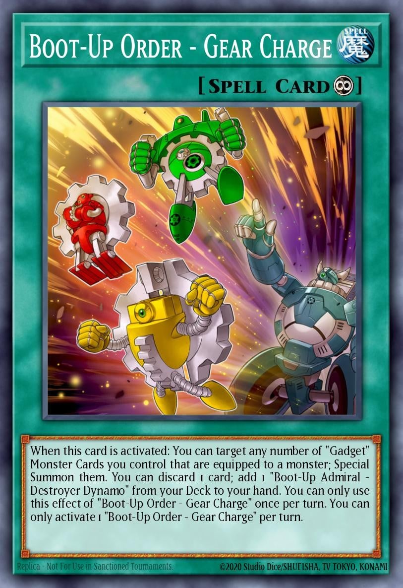 Boot-Up Order - Gear Charge - Image 1