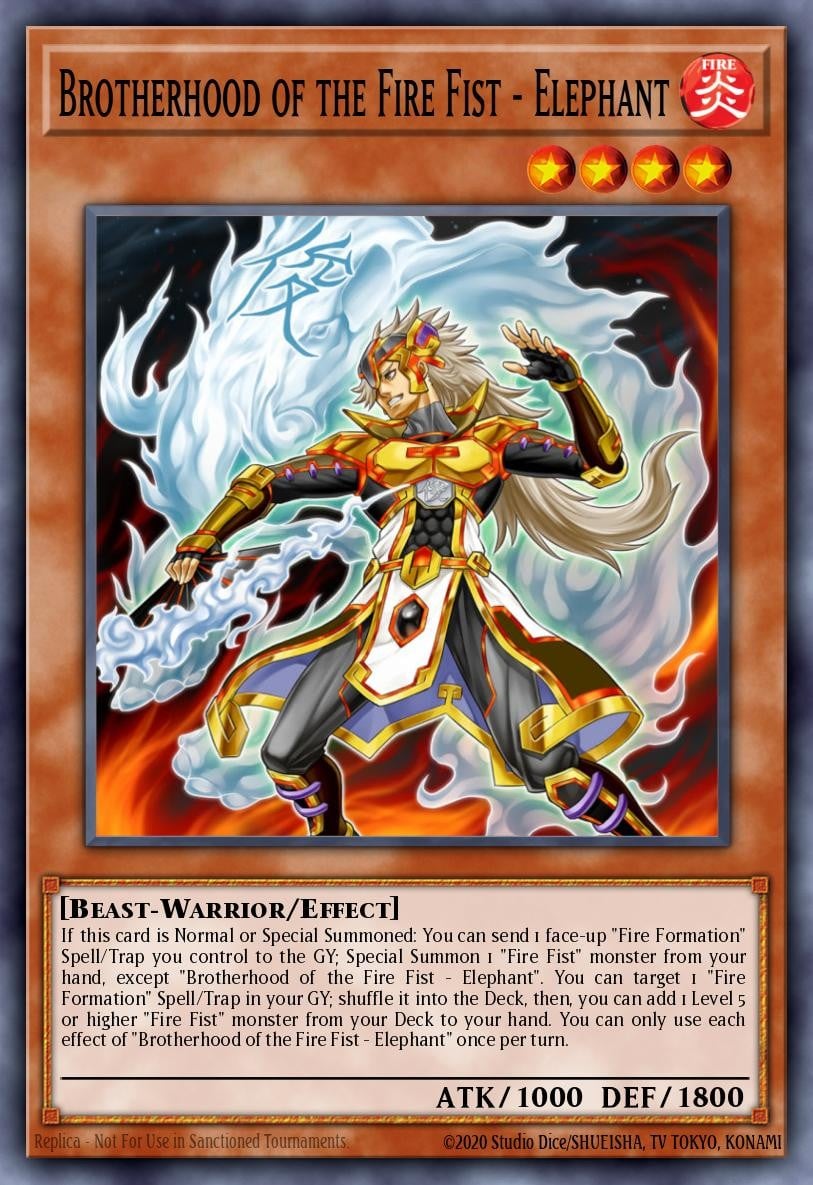 Brotherhood of the Fire Fist - Elephant - Image 1