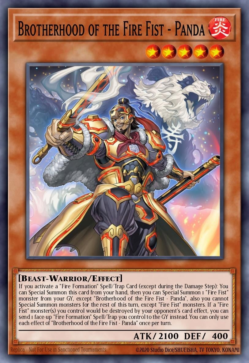 Brotherhood of the Fire Fist - Panda - Image 1