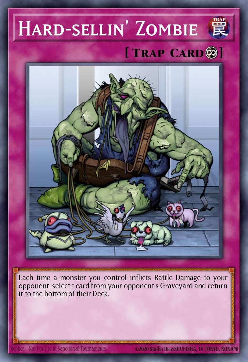 Hard-sellin' Zombie - Image 1