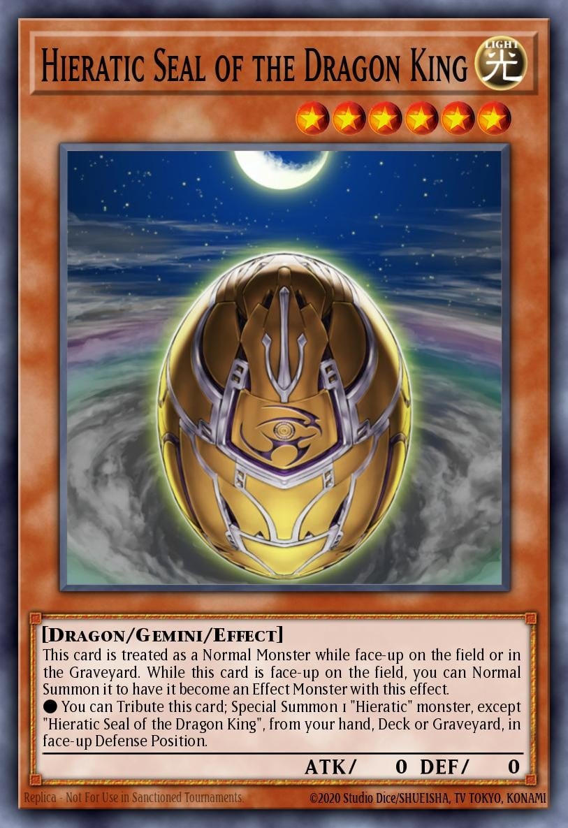 Hieratic Seal of the Dragon King - Image 1