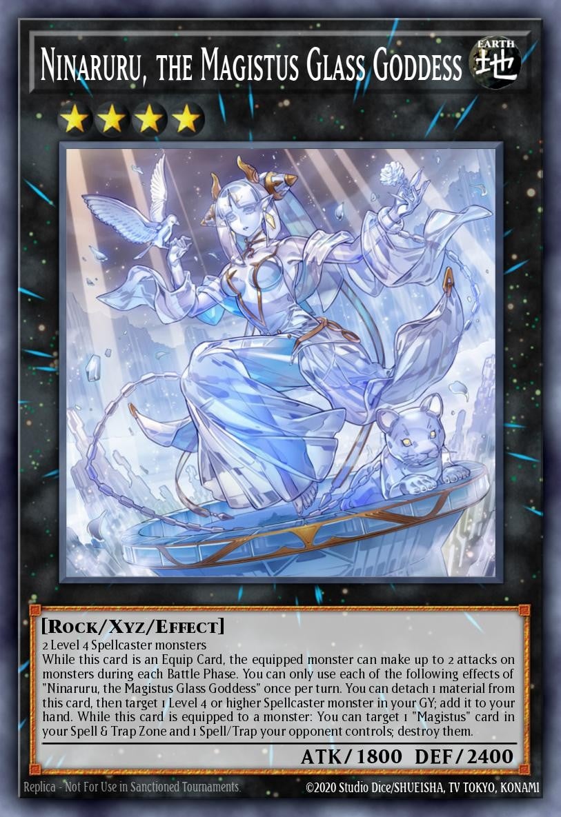 Ninaruru, the Magistus Glass Goddess - Image 1