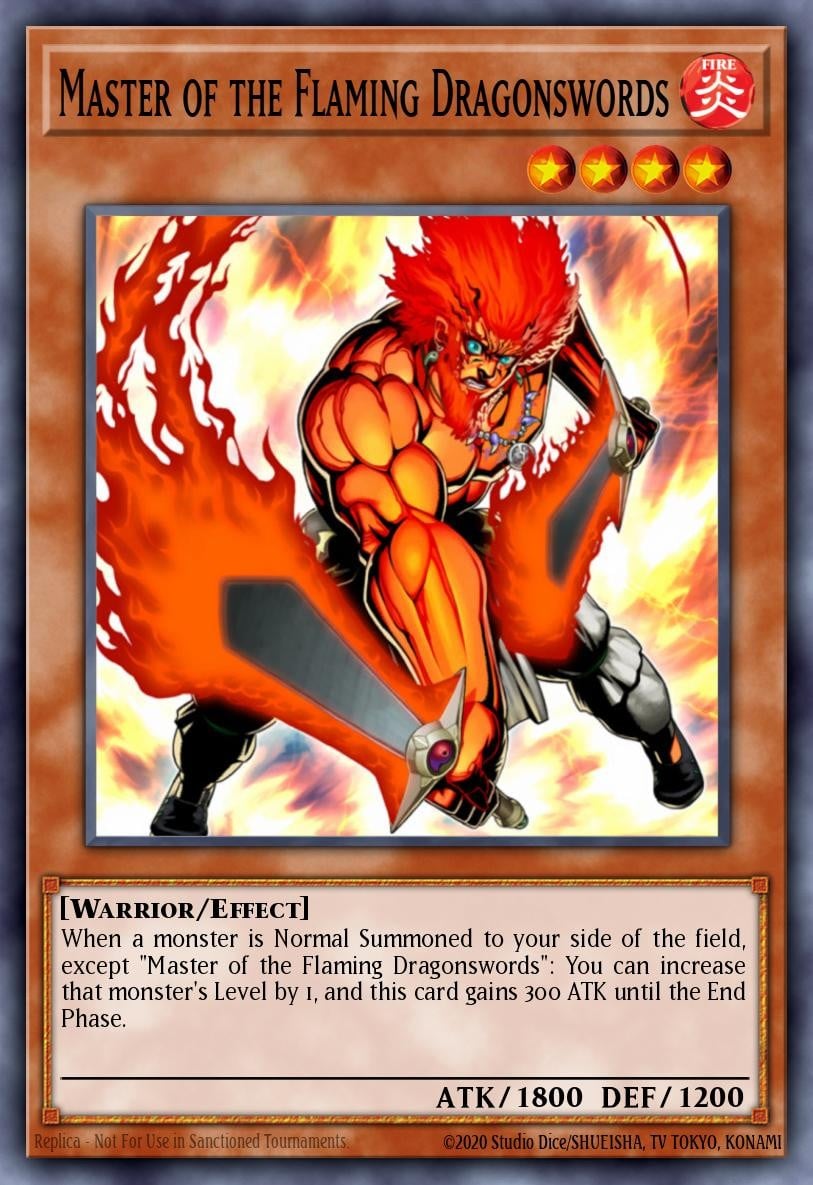 Master of the Flaming Dragonswords - Image 1