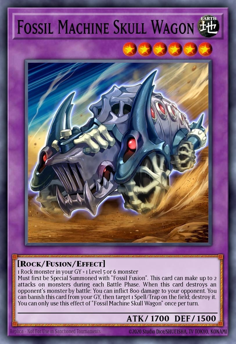 Fossil Machine Skull Wagon - Image 1