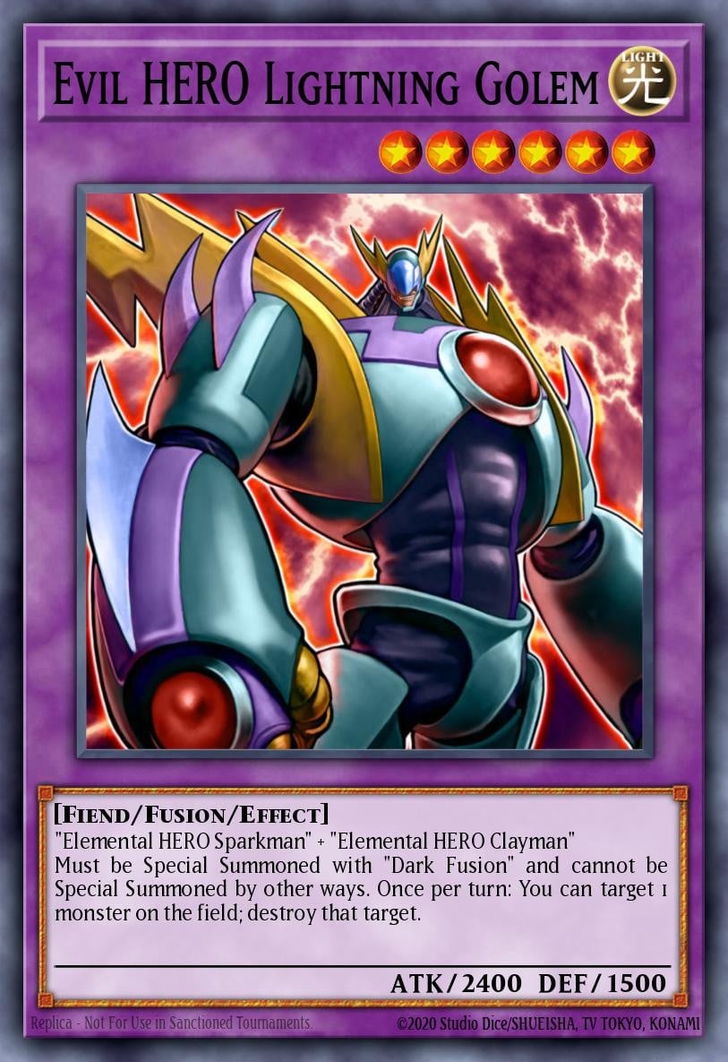 Evil HERO Lightning Golem - Image 1