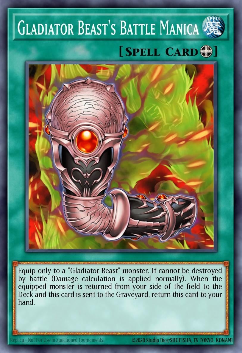 Gladiator Beast's Battle Manica - Image 1