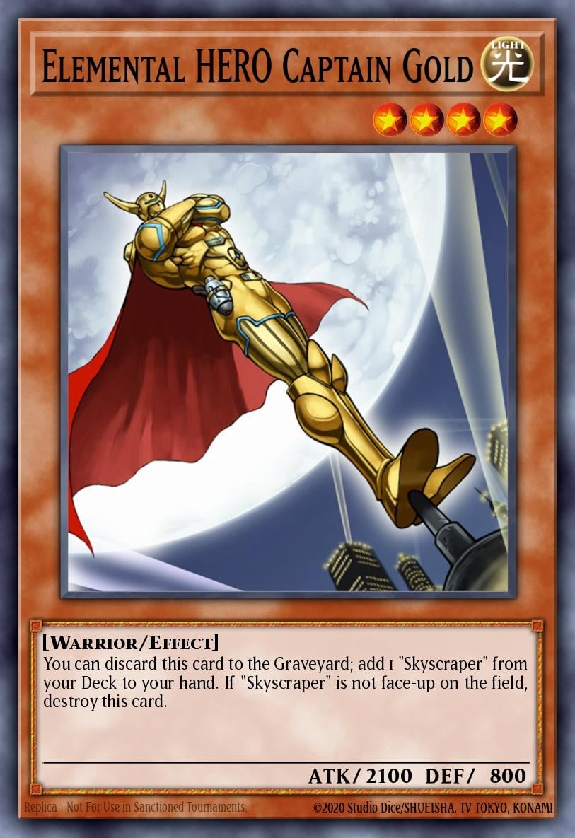 Elemental HERO Captain Gold - Image 1