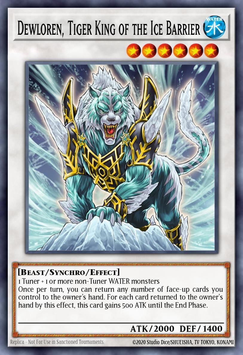 Dewloren, Tiger King of the Ice Barrier - Image 1
