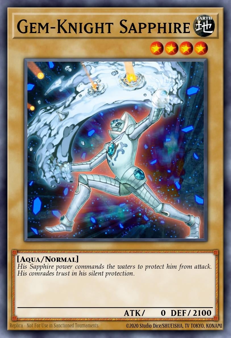 Gem-Knight Sapphire - Image 1