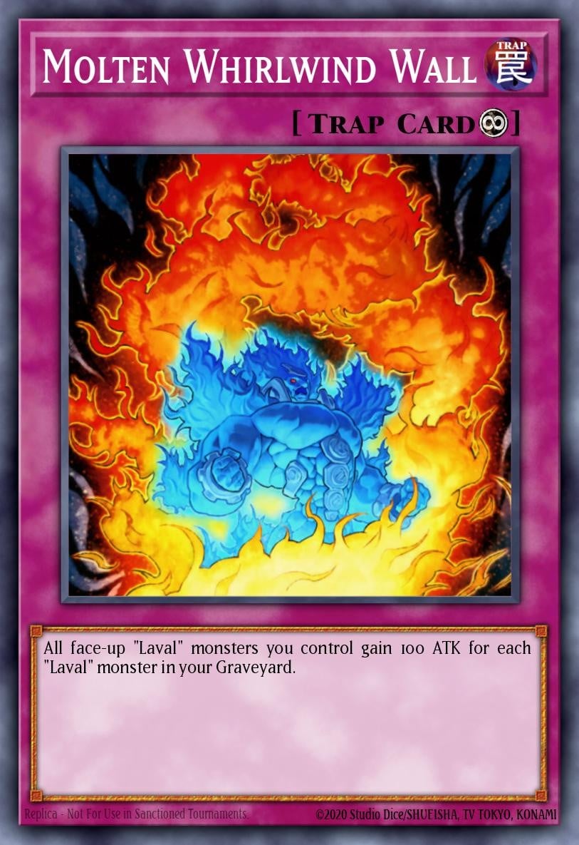 Molten Whirlwind Wall - Image 1