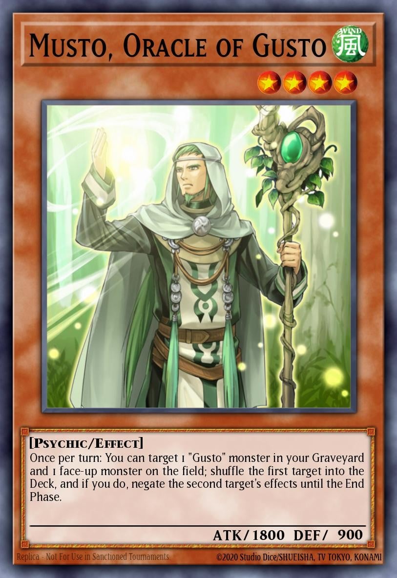 Musto, Oracle of Gusto - Image 1