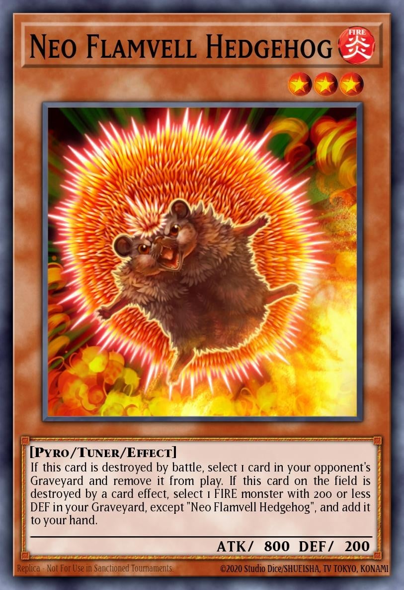 Neo Flamvell Hedgehog - Image 1