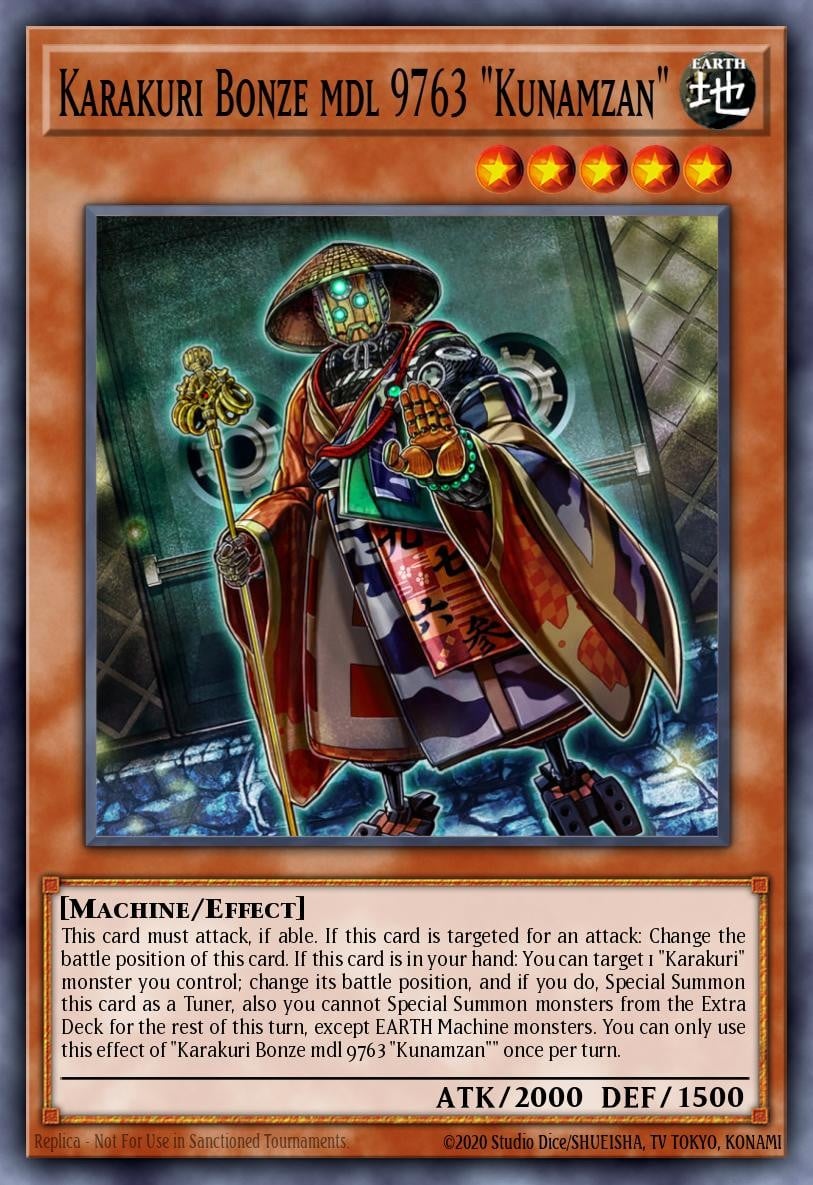 Karakuri Bonze mdl 9763 "Kunamzan" - Image 1