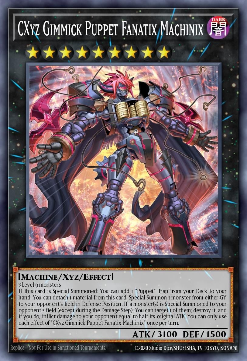 CXyz Gimmick Puppet Fanatix Machinix - Image 1