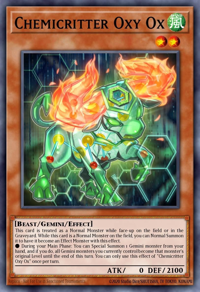 Chemicritter Oxy Ox - Image 1