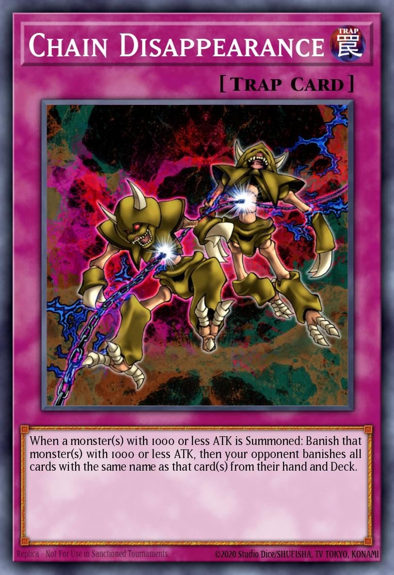 Chain Disappearance - Image 1