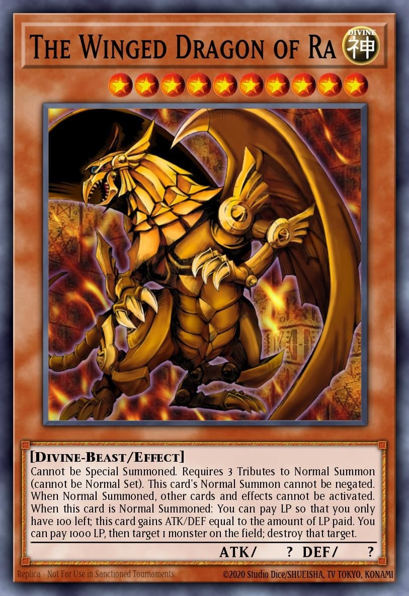 2003 Yu-Gi-Oh! The Winged Dragon Of Ra #GBI-003 Yu-Gi-Oh! card front