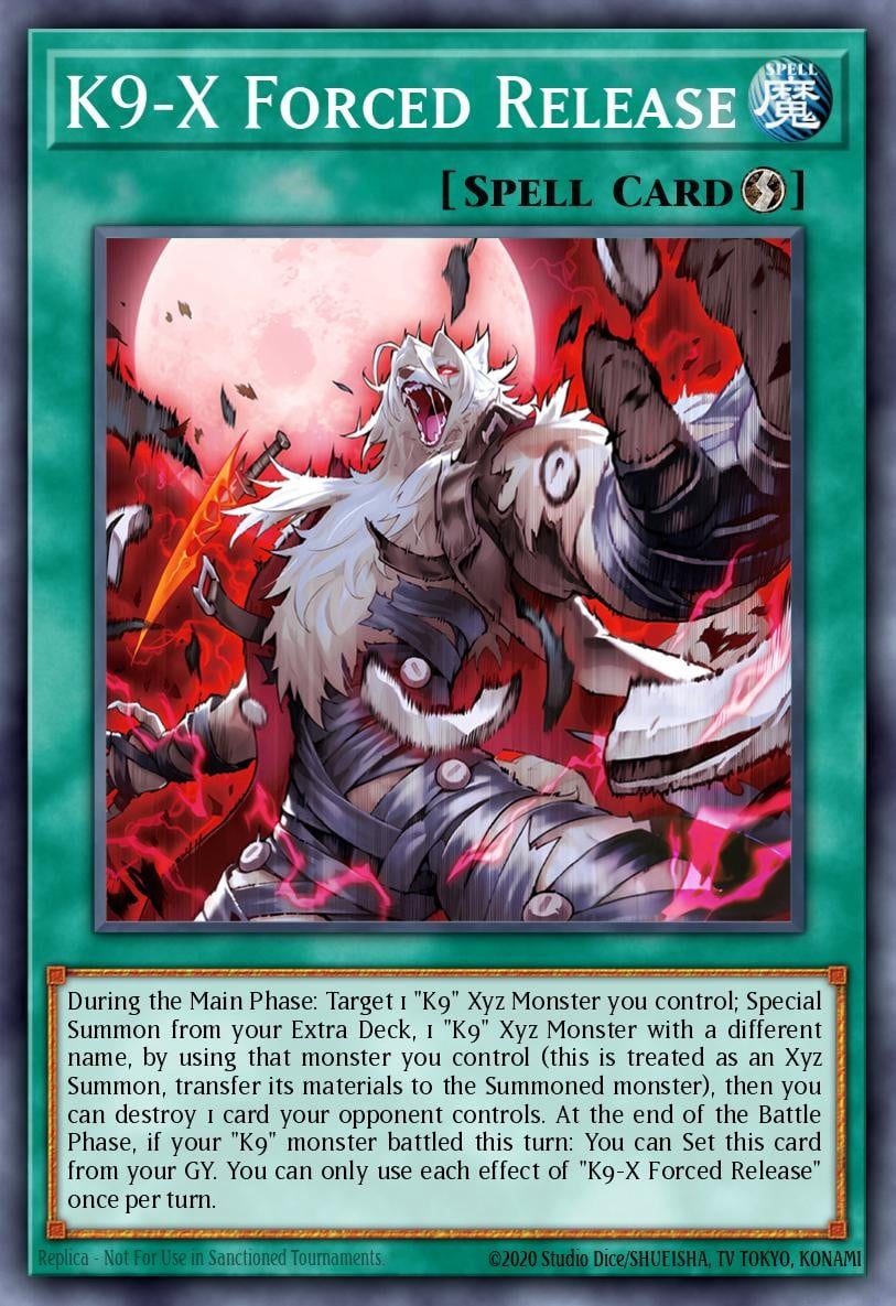 K9-X Forced Release - Image 1