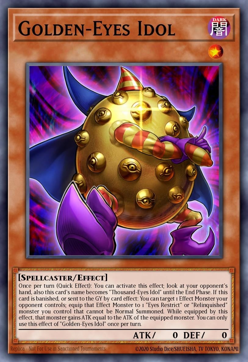 Golden-Eyes Idol - Image 1