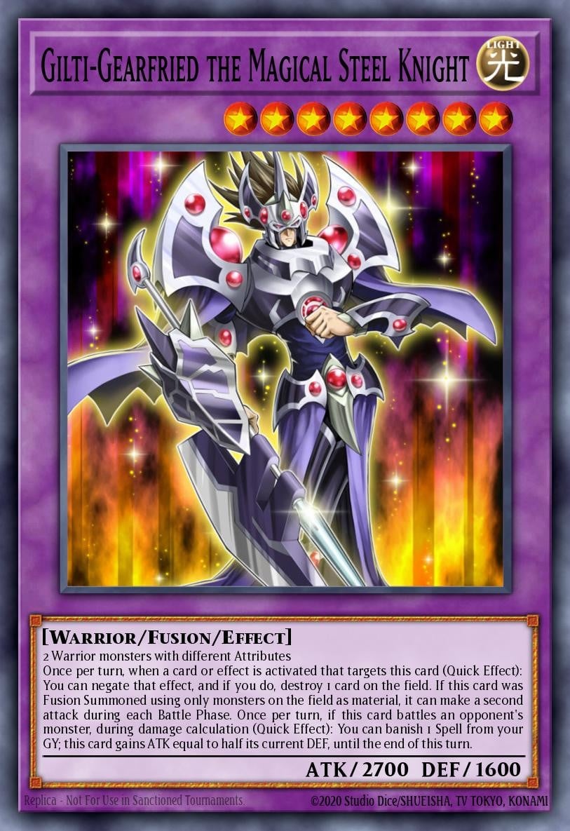 Gilti-Gearfried the Magical Steel Knight - Image 1