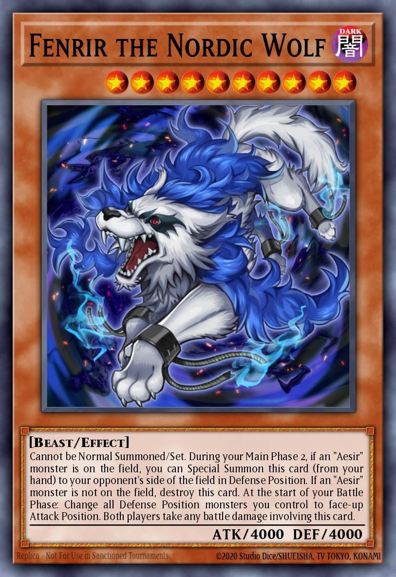 Fenrir the Nordic Wolf - Image 1