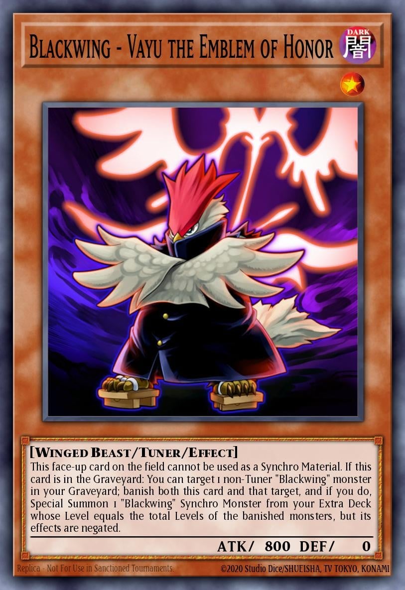 Blackwing - Vayu the Emblem of Honor - Image 1