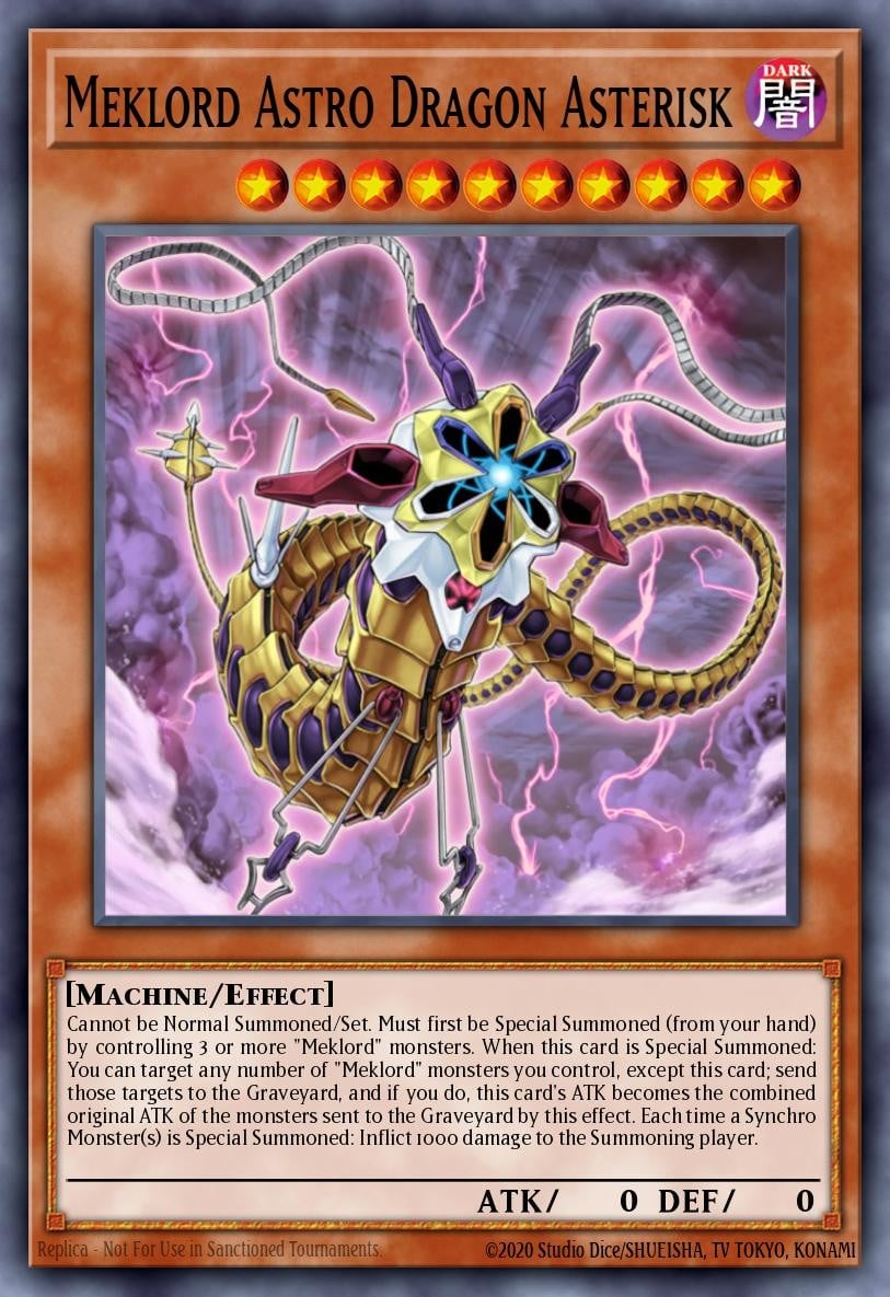 Meklord Astro Dragon Asterisk - Image 1