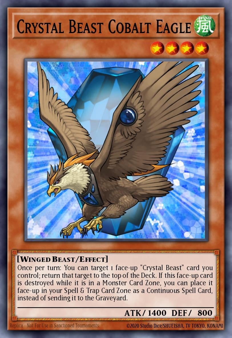 Crystal Beast Cobalt Eagle - Image 1