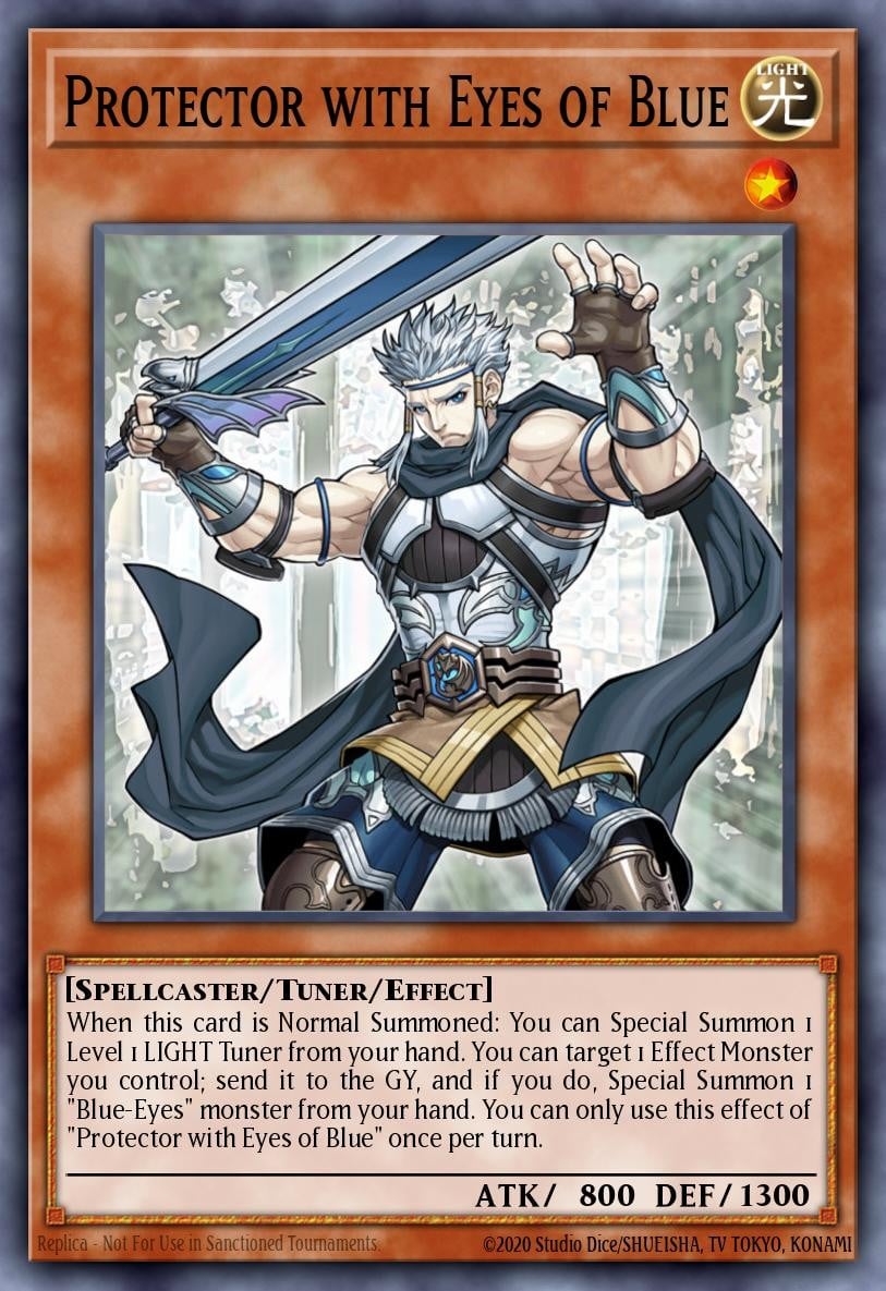 Protector with Eyes of Blue - Image 1