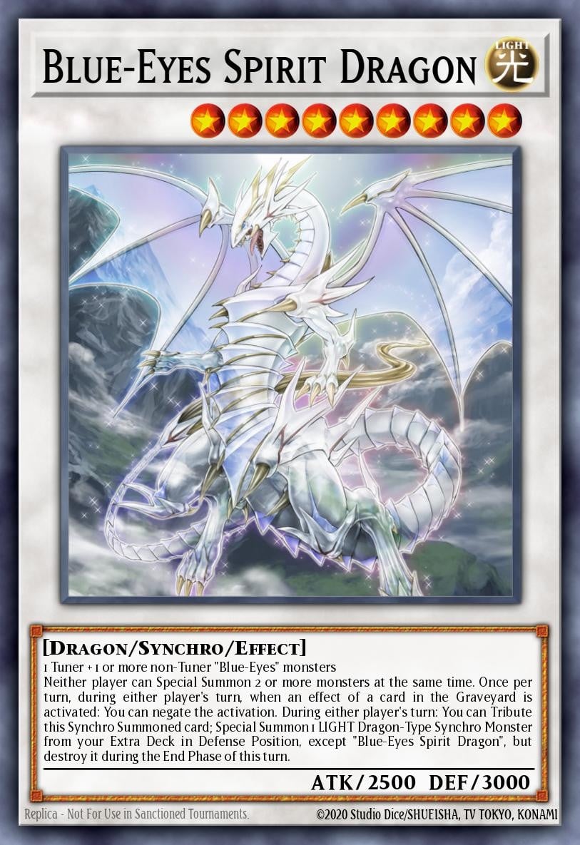 Blue-Eyes Spirit Dragon - Image 1