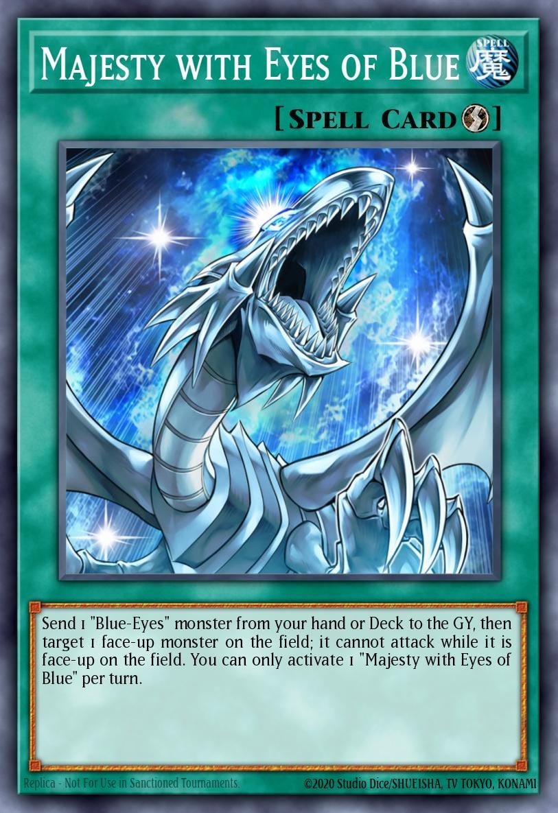 Majesty with Eyes of Blue - Image 1