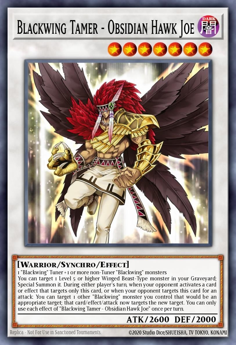 Blackwing Tamer - Obsidian Hawk Joe - Image 1