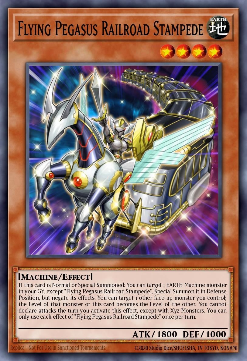 Flying Pegasus Railroad Stampede - Image 1